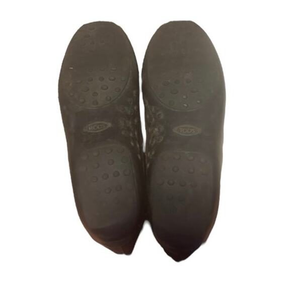 Tod’s Suede Mid Rise Lace Up Military Boots Preowned- Good Brown women’s GUC 40 - Picture 3 of 5